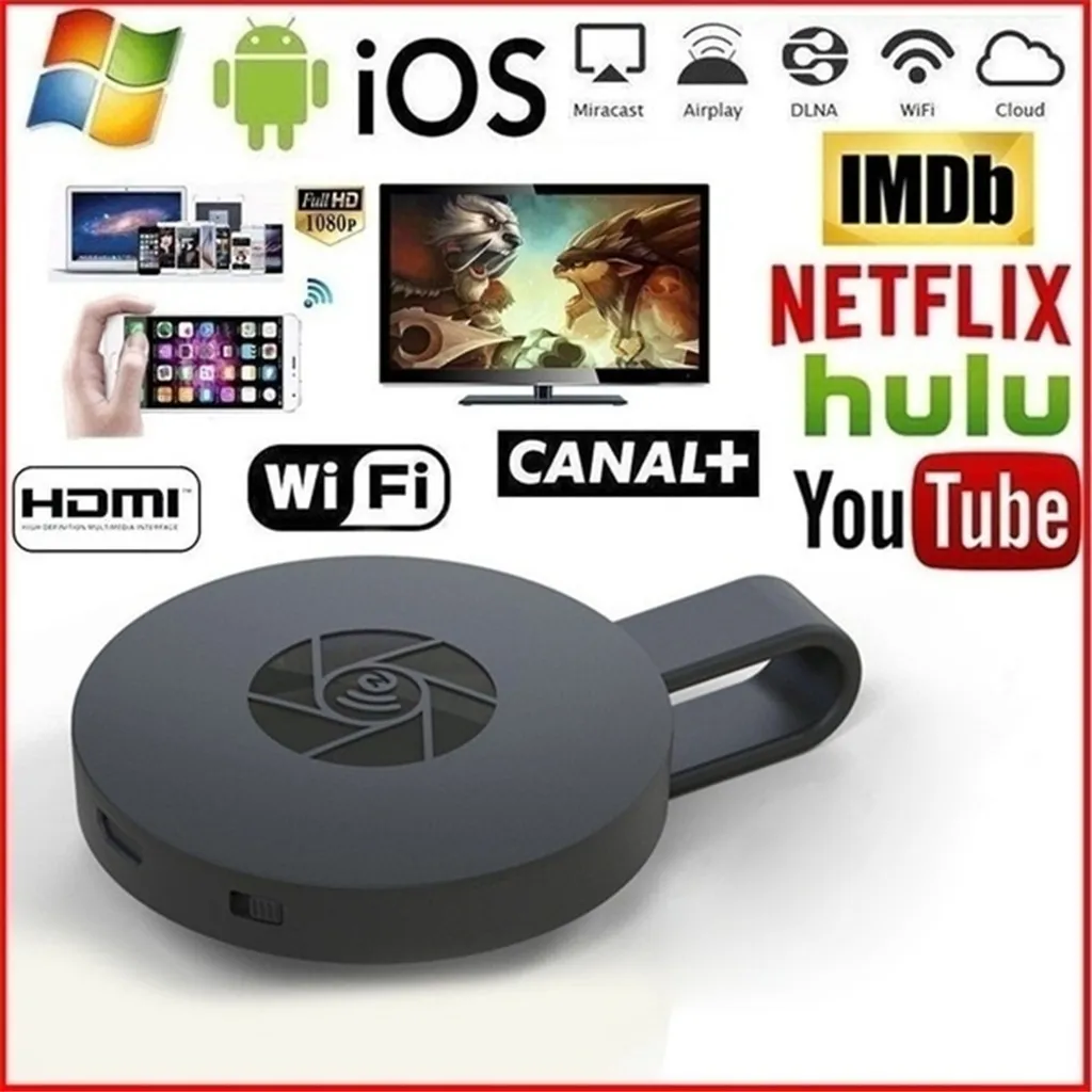 Mirroring Schermo da Telefono a TV - Dongle HDMI Wireless Miracast