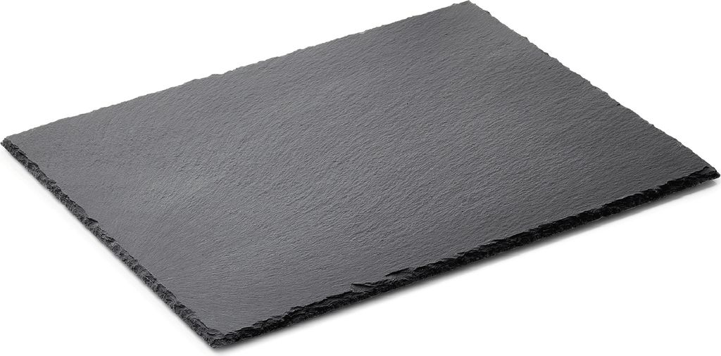 Naturschieferplatte eckig 40 x 30 cm Natural Slate Produktbild 