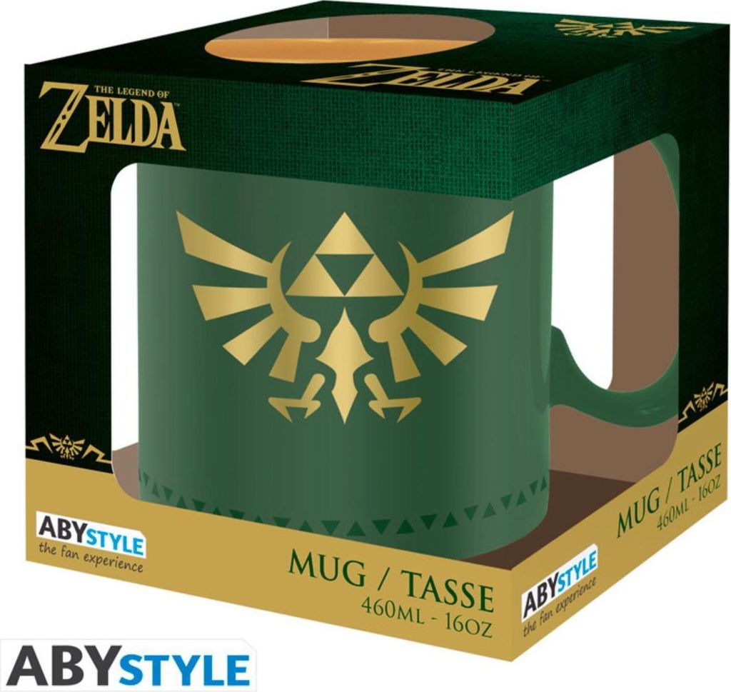 ABYstyle The Legend of Zelda, Pojedyńczy, 460 l, Kubek, Zdjęcie produktu 