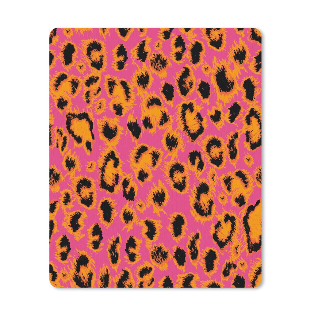 MuchoWow Mauspad Mousepad Design - Pelz - Leopardenmuster 30x40 cm - Mousepads - Maus Mat - Pad - Mausunterlage - Mausmatten