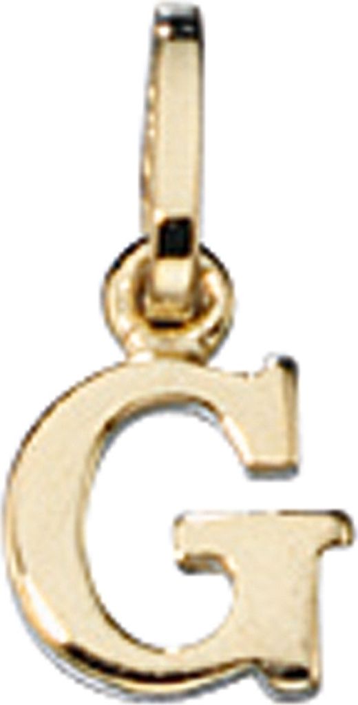 JOBO Anhänger Buchstabe G 333 Gold Gelbgold