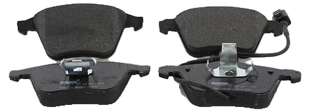 Bremsbelagsatz Scheiben 20 mm mit Verschleißwarnkontakt TRISCAN für u.a. AUDI A6