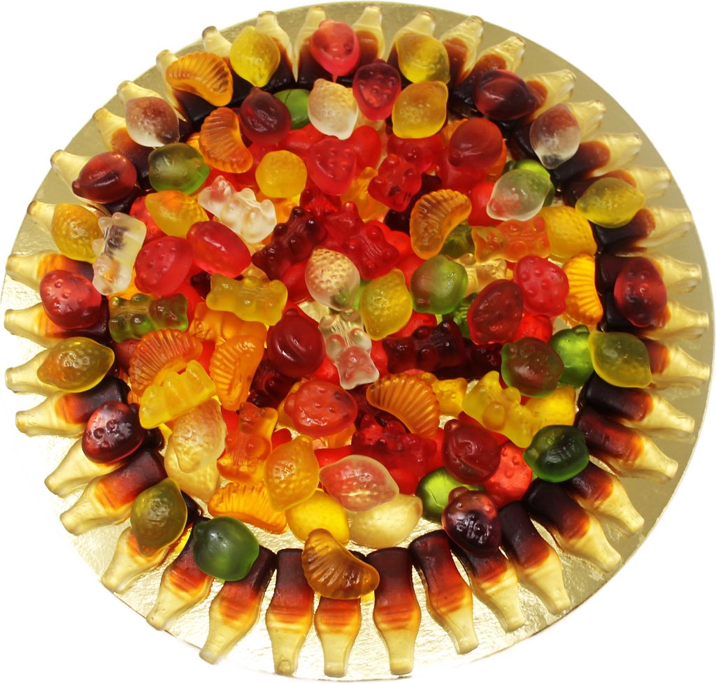 Fruchtgummi Pizza Frutti de Mare Zuckerfrei im Pizzakarton Produktbild 