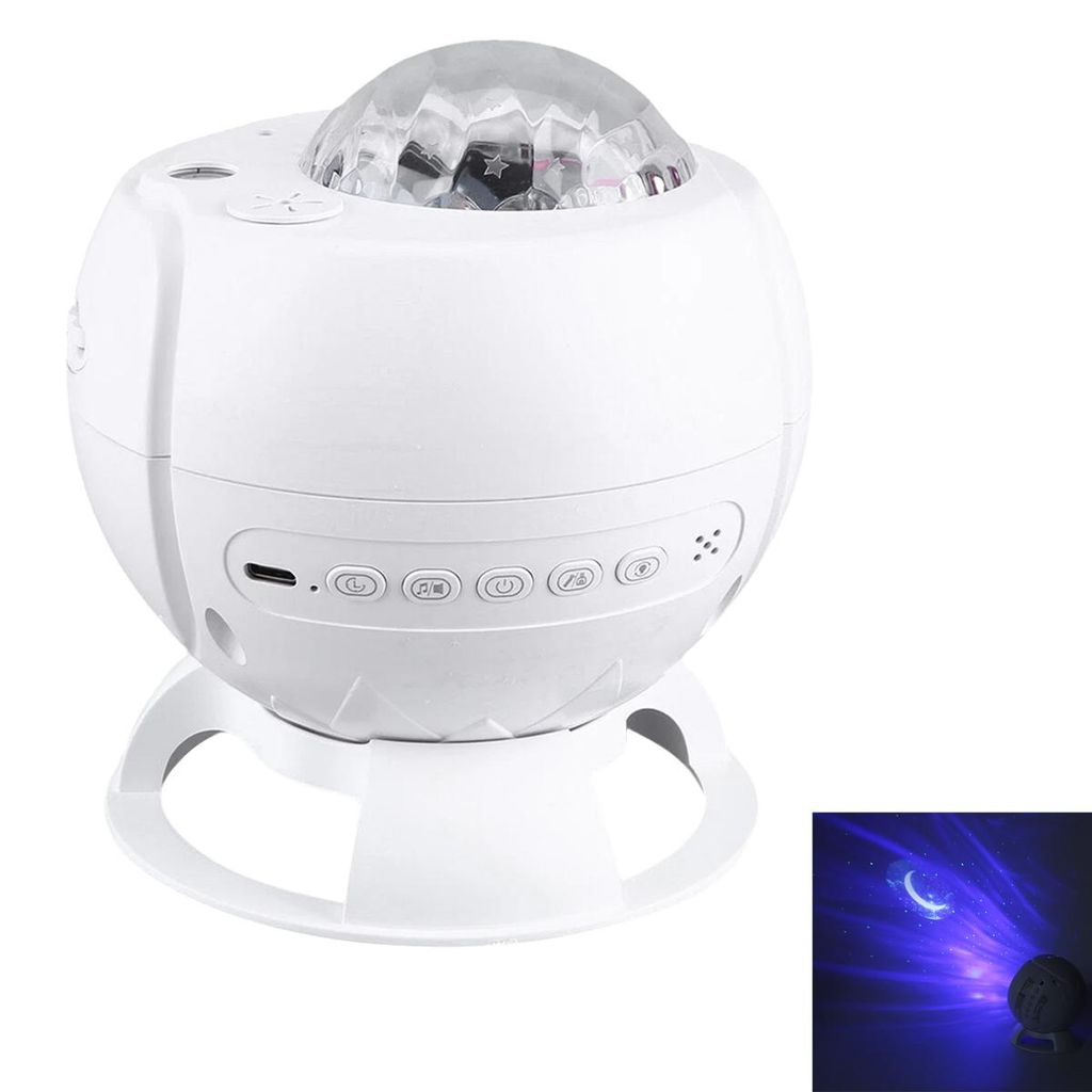 Sternenhimmel Projektoren, Aurora Borealis-Sternenprojektor, wiederaufladbares Bluetooth-Nachtlicht, romantisches Nachtlicht mit Atmosphäre, 10W