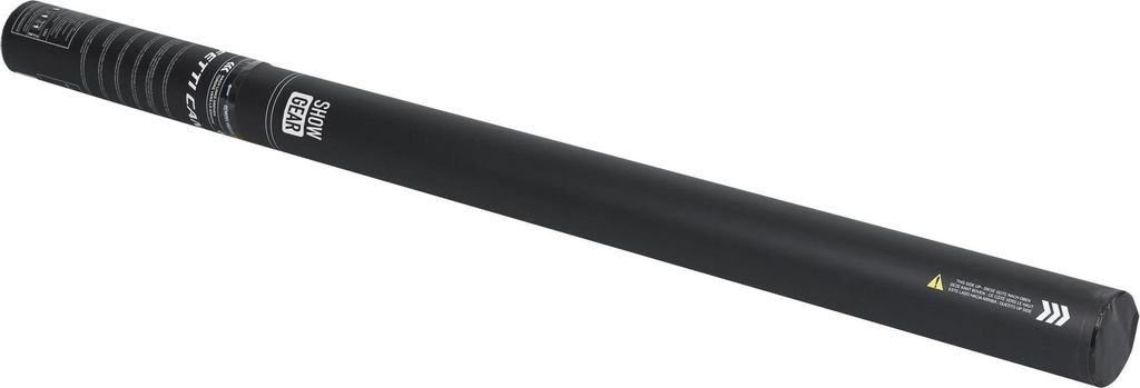 Showgear Handheld Confetti Cannon Pro 80 cm, gold metallic, feuerhemmend