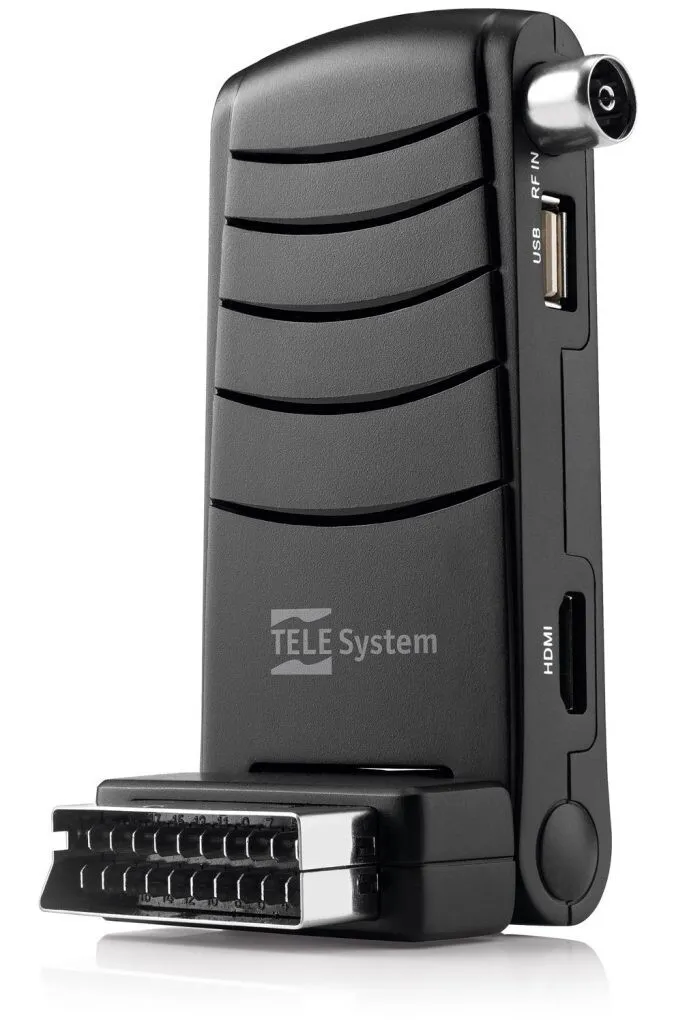 Décodeur numérique terrestre DVB-T2 TELE System TS6005 Stealth HDMI