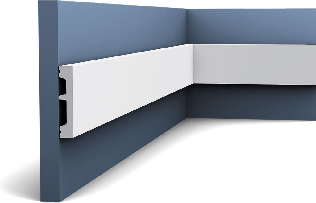 Orac Decor DX157-2300 AXXENT Türumrandung Sockel Kabel Wand Decken Leiste 2,30 m