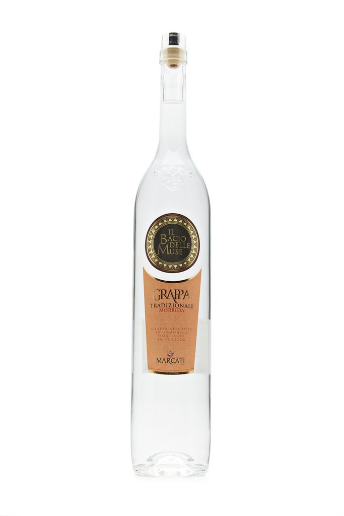 Marcati - Grappa Tradizionale Morbida - il Bacio delle Muse Produktbild 