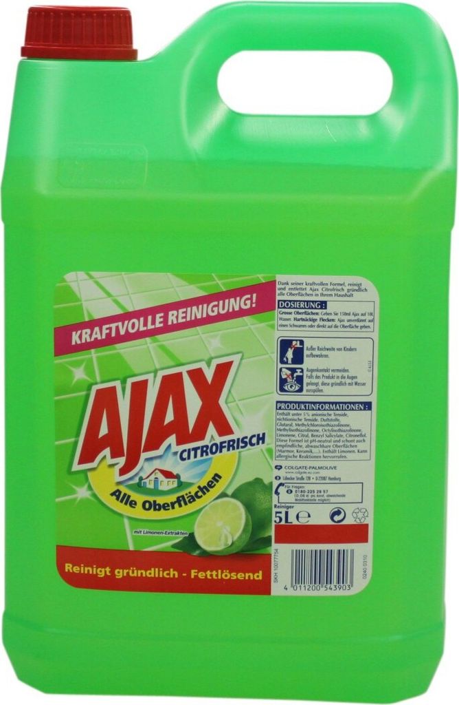 Ajax univerzální čisticí prostředek s vůní Citrofrisch s Obrázek produktu 8