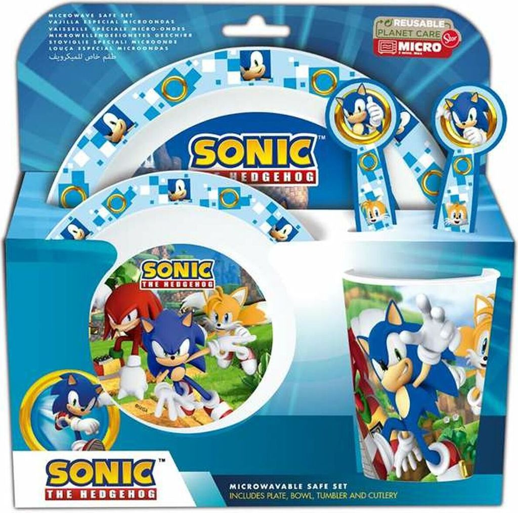 Sonic Teller-Set Mikrowellengeeignet 5-teiliges Produktbild 