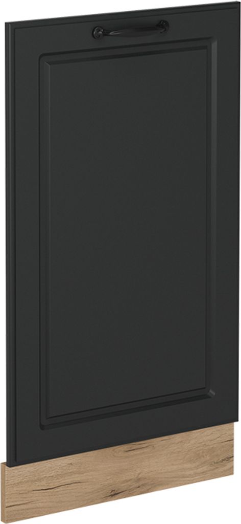 Vicco Geschirrspülblende R-Line, 45 cm ohne Arbeitsplatte, Anthrazit Landhaus/Goldkraft Eiche