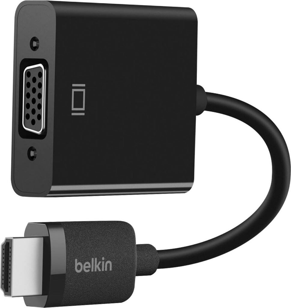 Adapter Belkin HDMI/VGA z portem micro USB czarny AV10170bt Zdjęcie produktu 