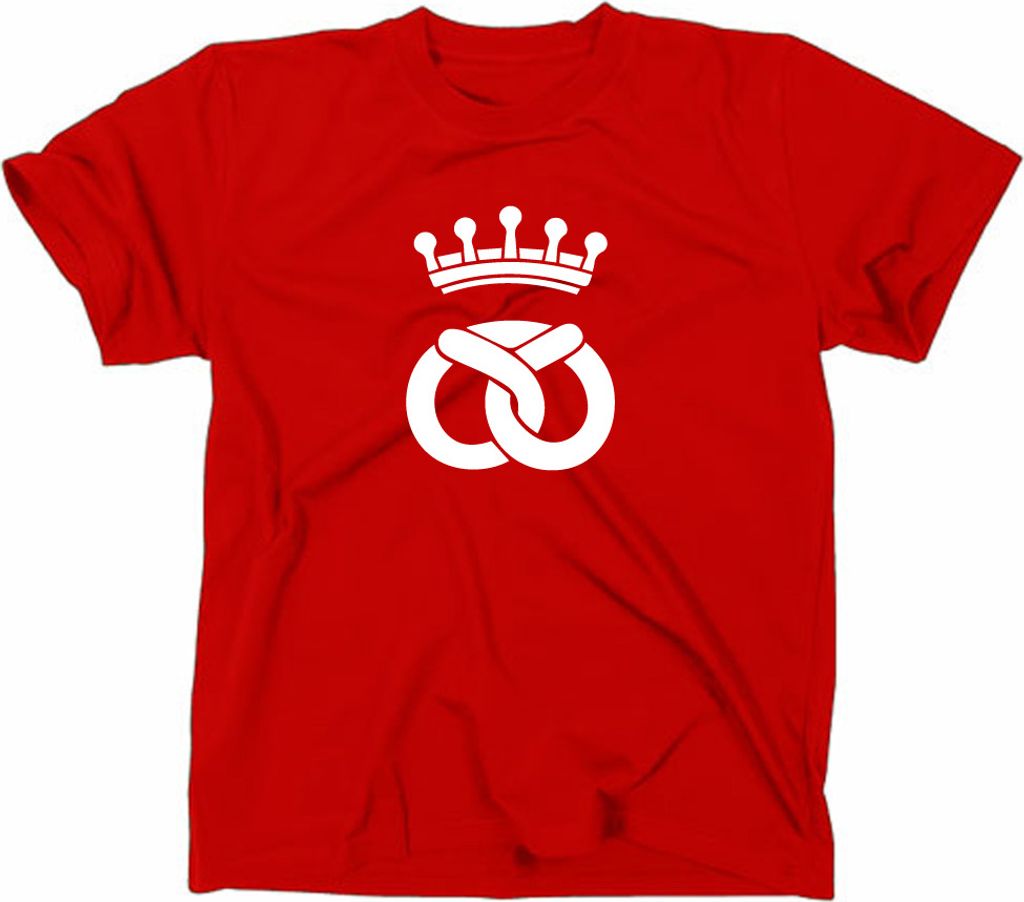 Styletex23 T-Shirt Bäcker Bäckerei Handwerk Zunft Logo, rot, M