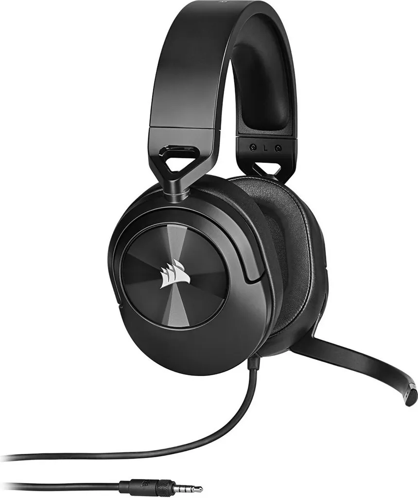 Corsair HS55 Casque de jeu surround filaire léger pour PC et PS5
