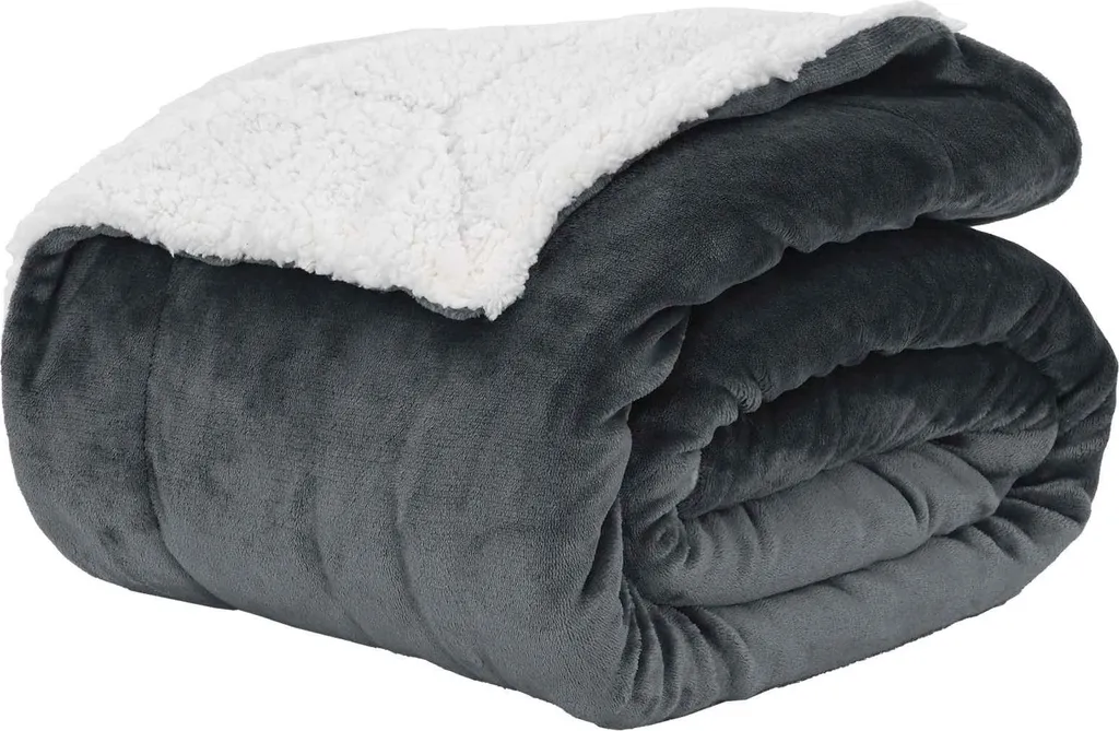 Accogliente coperta XXL 150x200cm ( nero ) Soffice coperta
