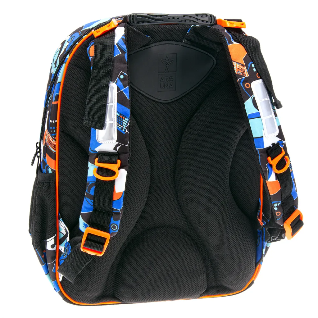 Cartable ergonomique Player One Ars Una Ergofit à dossier ajustable - 4