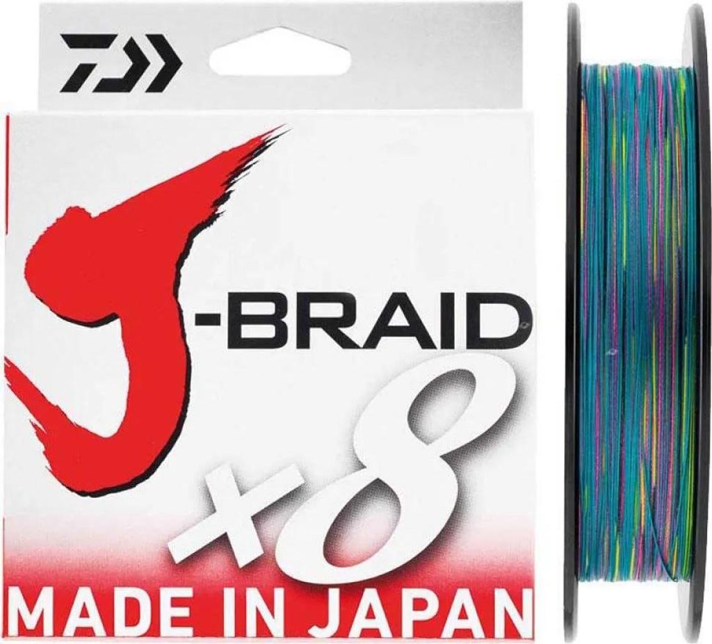 Daiwa J-braid 8 Geflochtene Schnur 300 M Mehrfarbig 0.510 mm Mehrfarbig 0.510 mm