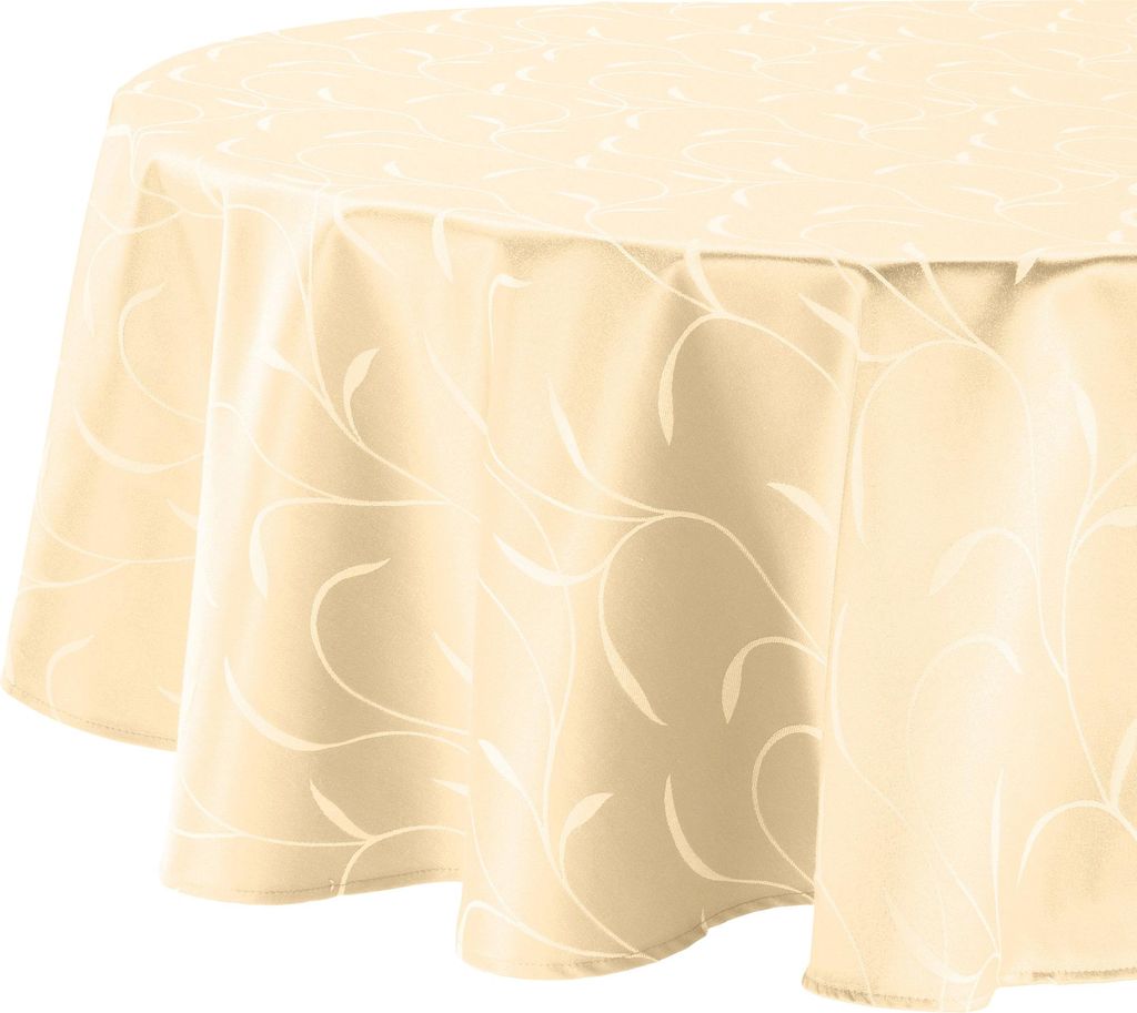 Erwin Müller Tischdecke Remscheid" sekt oval: 140x190 cm"