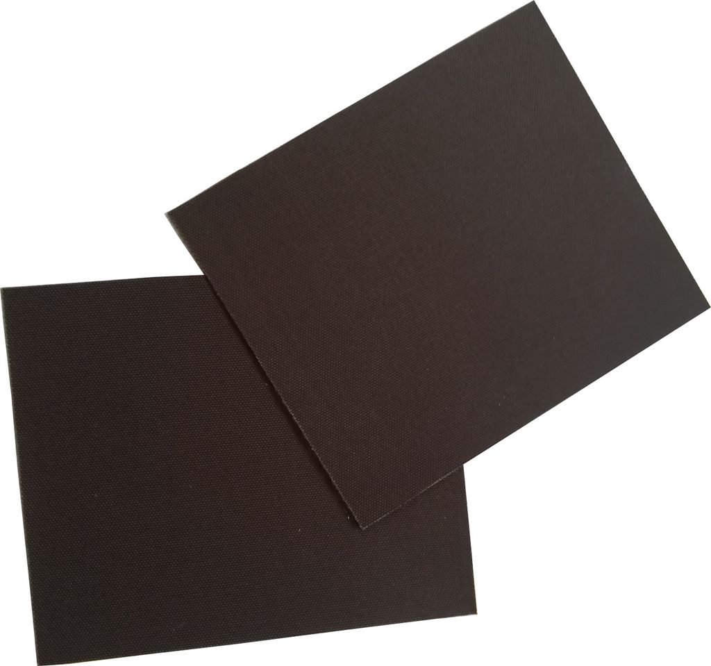 2 Stk. Selbstklebendes Zelt Reparatur Patch braun Nylon Aufkleber Flicken