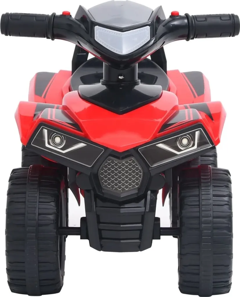 Porteur Quad pour enfant Good Year Rouge - Véhicule à pousser robuste
