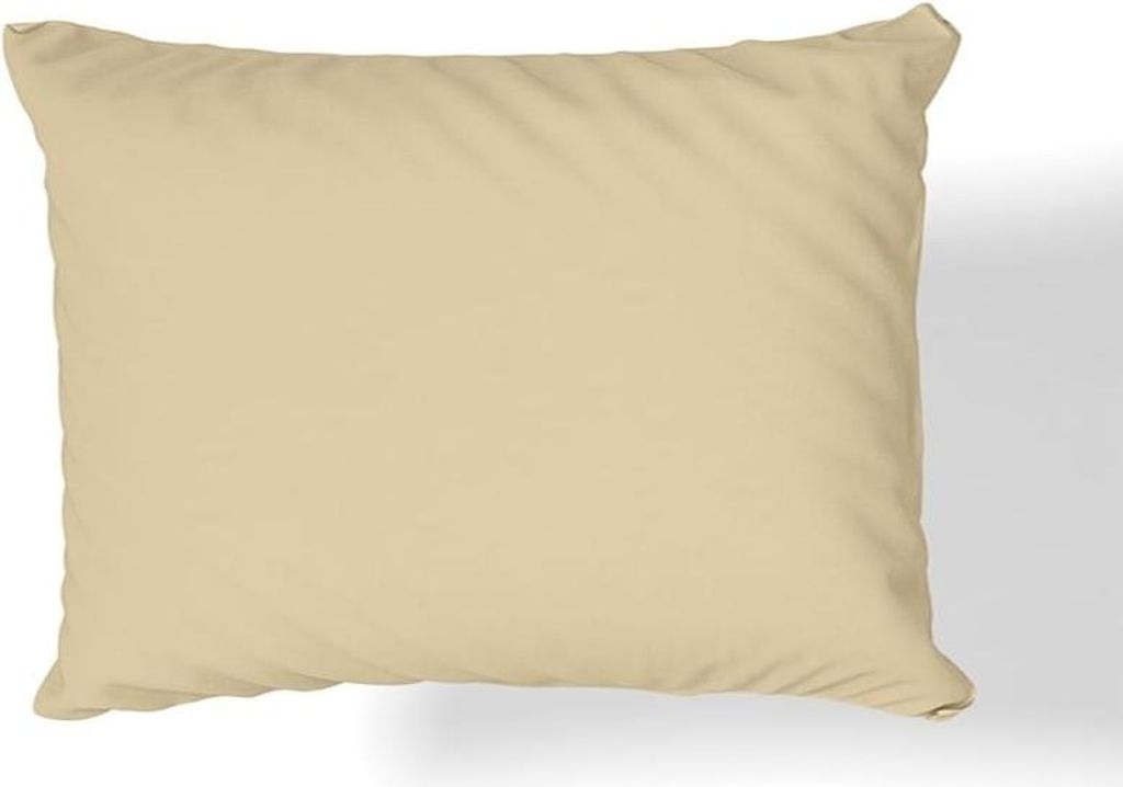 Jersey-Kissenbezug 50x60 beige