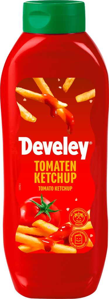 DEVELEY paradajkový kečup, balenie po 4 kusoch (4 x 875 ml) Obrázok produktu 