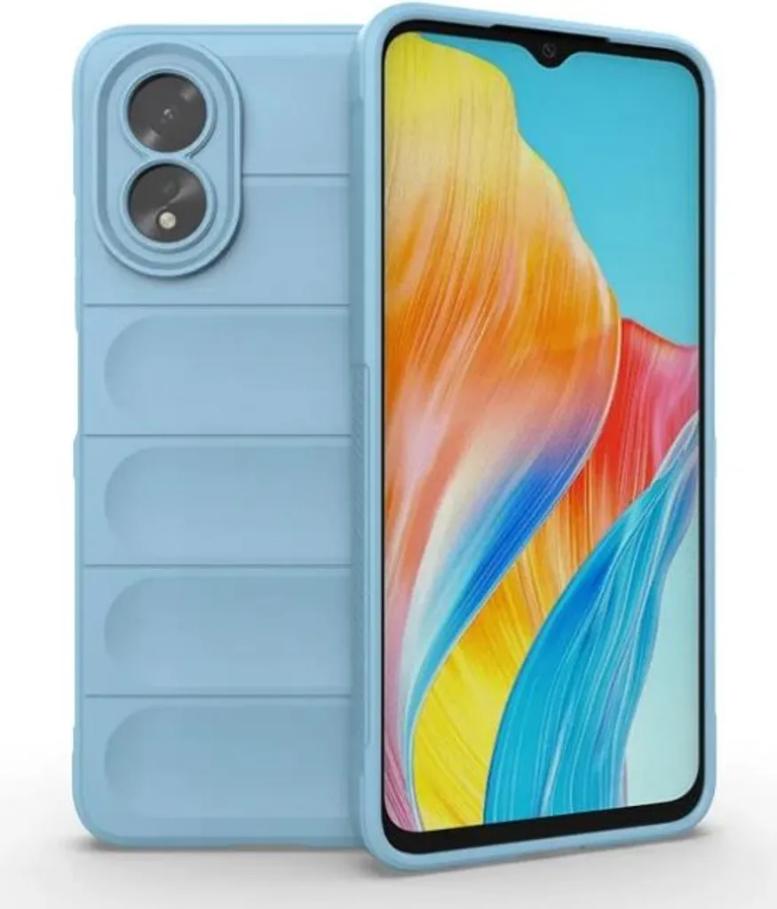 Custodia Protettiva Magic Blu Chiaro per Oppo A38 4G | Cover Morbida