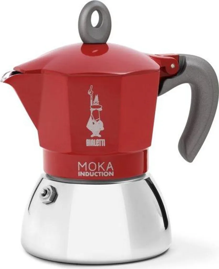 Bialetti Moka Induction Rossa 4 Tazze: Prezzo e Offerta Online Moka