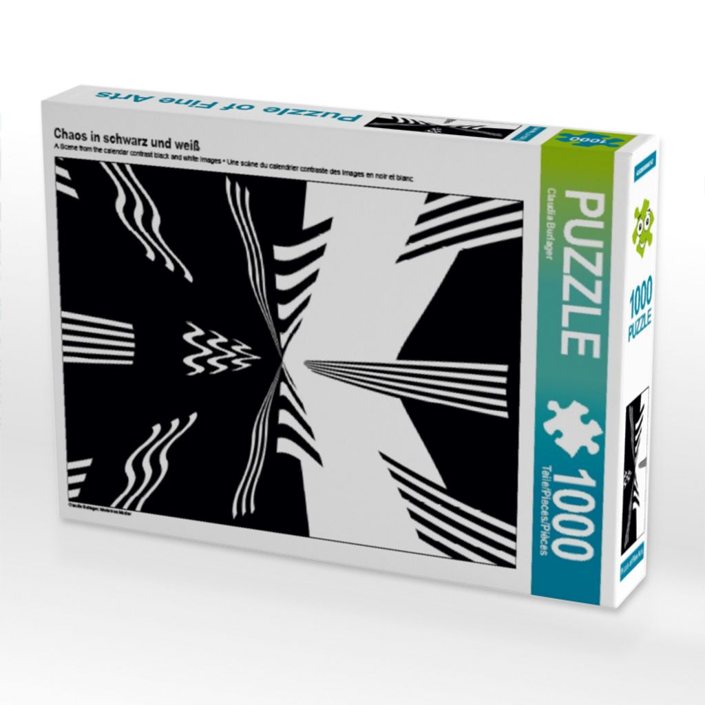 Calvendo Ein Motiv aus dem Kalender Kontrastreiche schwarz-weiße Bilder 1000 Teile Puzzle quer 640x480mm, Burlager Claudia; 7273977