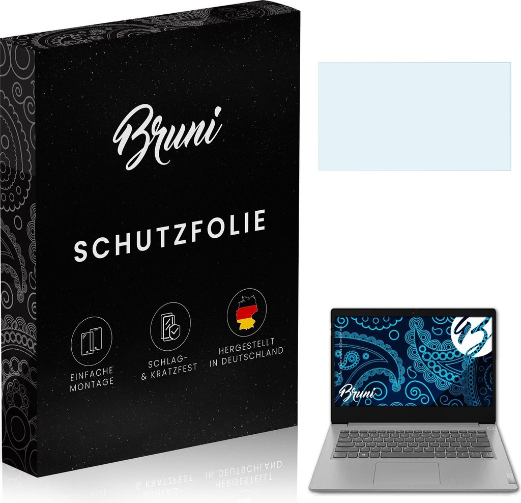 atFoliX 4061187881406, Laptop Bildschirmschutz, Transparent, Lenovo, IdeaPad 3i Gen 6 14", Klare Bildschirmschutzfolie, Kratzresistent