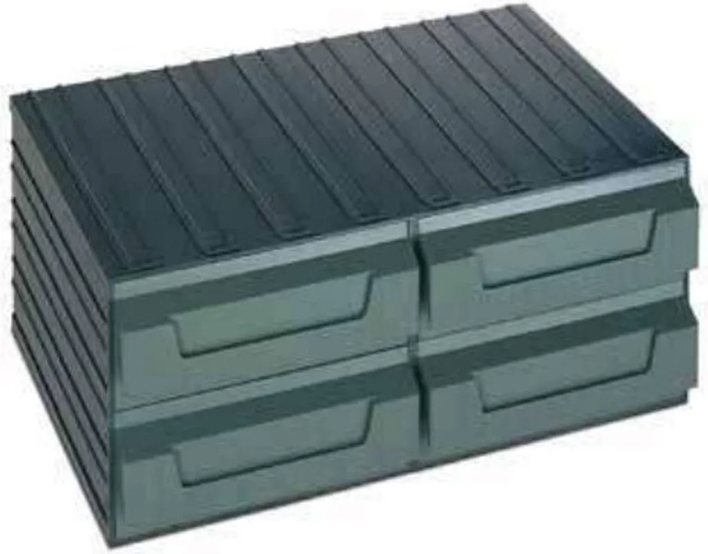 Casier de rangement à tiroirs Vert Terry Store-Age pour petit matériel