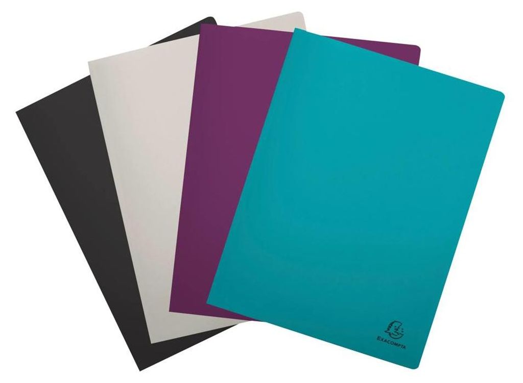 Sichtmappe A4 40H PP Titan sort
