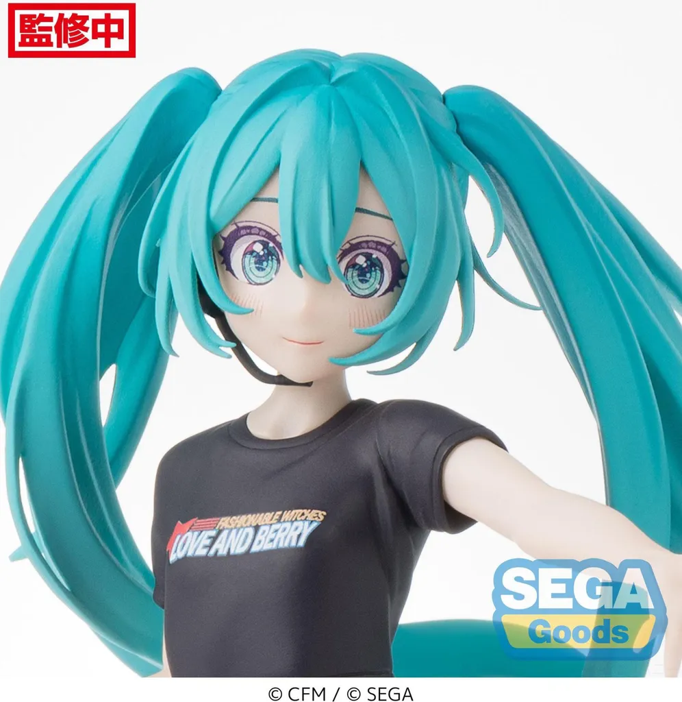 Hatsune Miku Figurine Berry 17 cm pour Décoration Bureau et Collection