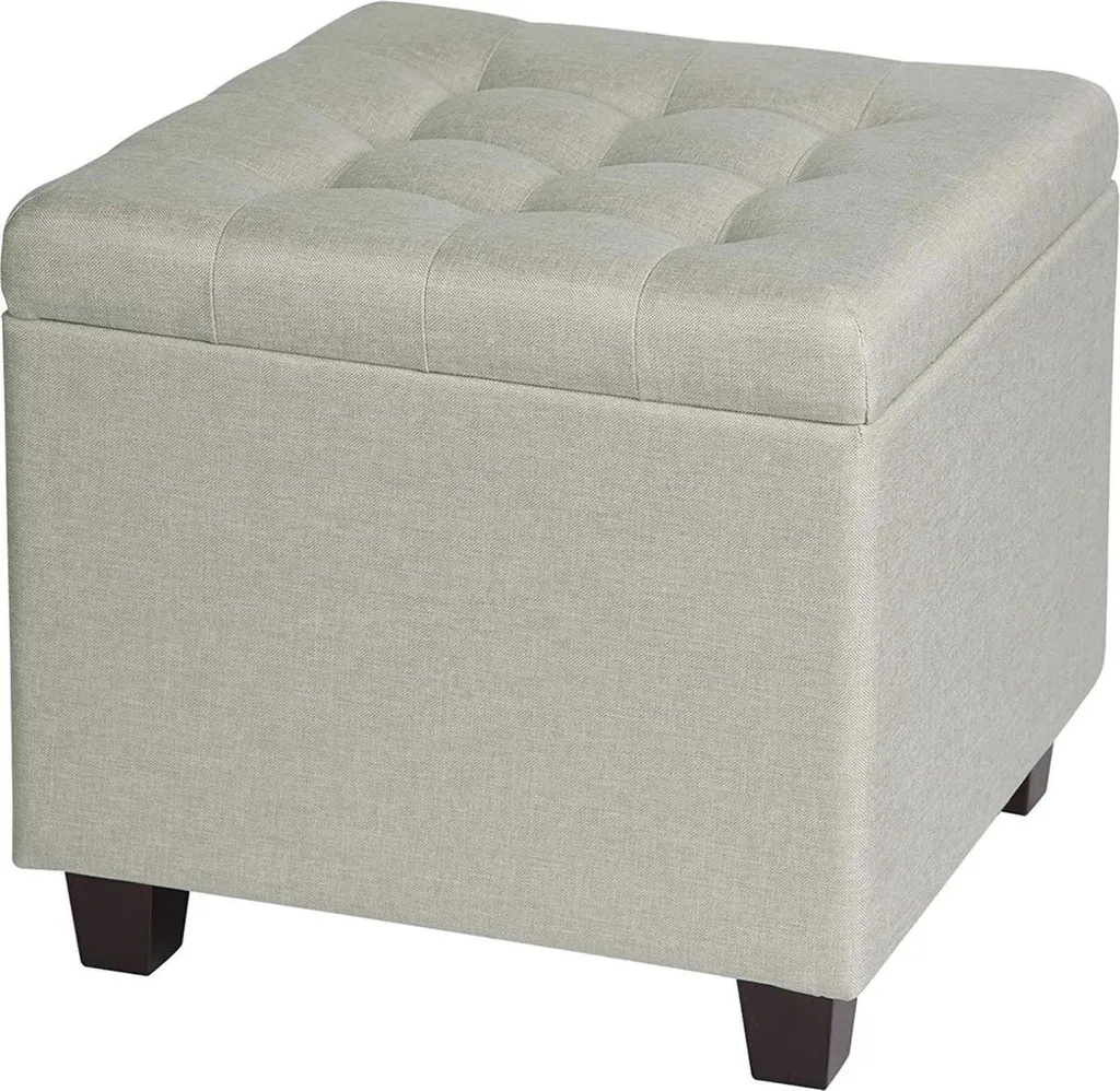 Coffre de Siège Turquoise : Rangez tout et gagnez un Tabouret de Confort