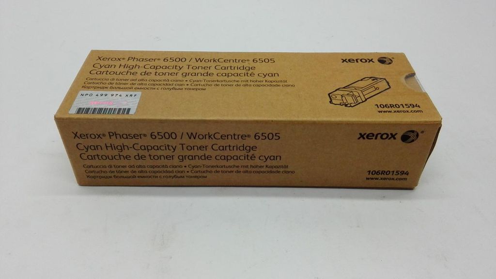 Xerox Phaser 6500 / WorkCentre 6505 Tonermodul Cyan (2500 Produktbild 