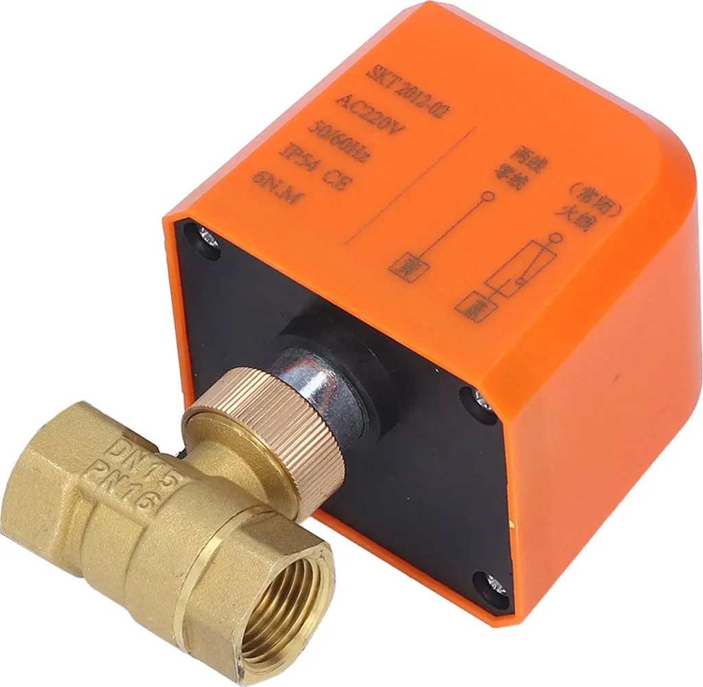 Vanne à bille motorisée DN15 220V : automatisez votre circuit d'eau
