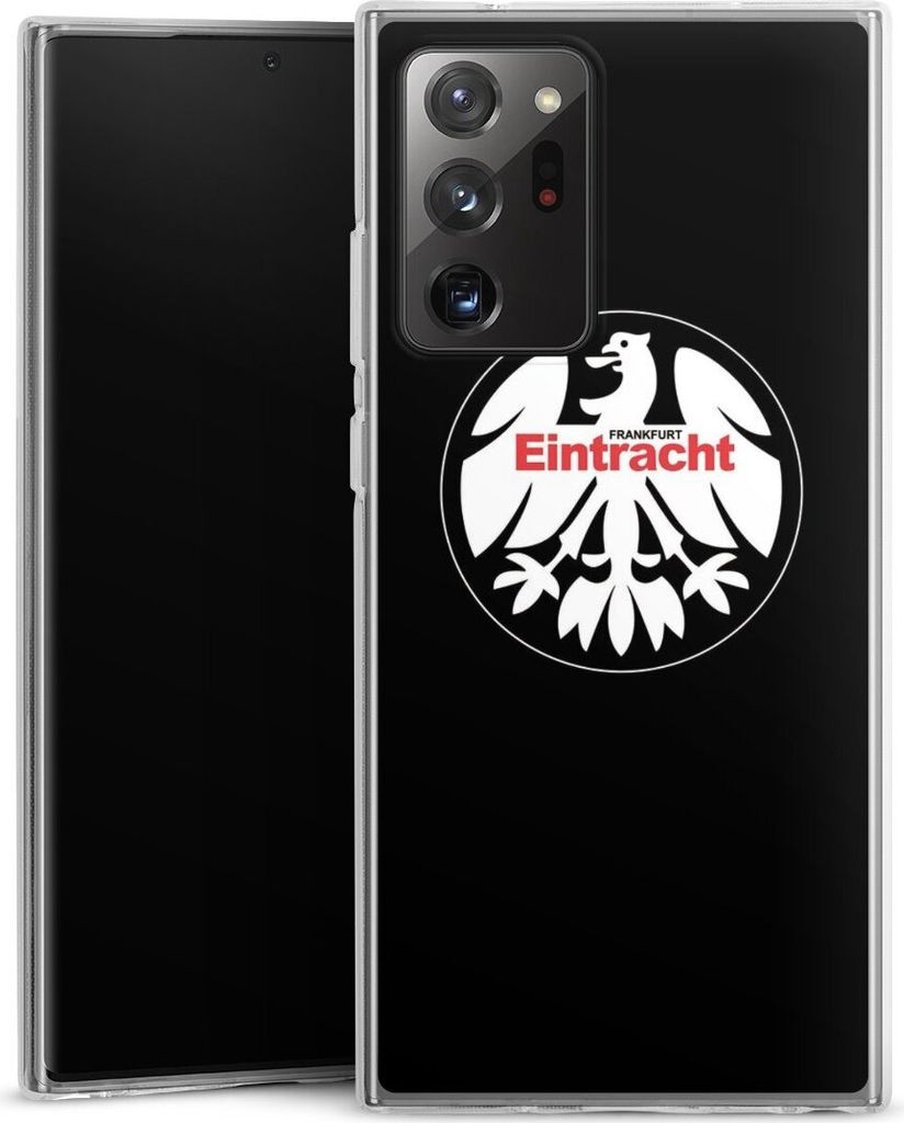 DeinDesign Handyhülle für Samsung Galaxy Note 20 Ultra Silikon Hülle Case Smartphone Schutzhülle Eintracht Frankfurt Offizielles Lizenzprodukt SGE