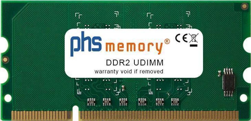 PHS-memory 256MB RAM Speicher für UTAX CD 5130 DDR2 UDIMM 667MHz (SP252547)