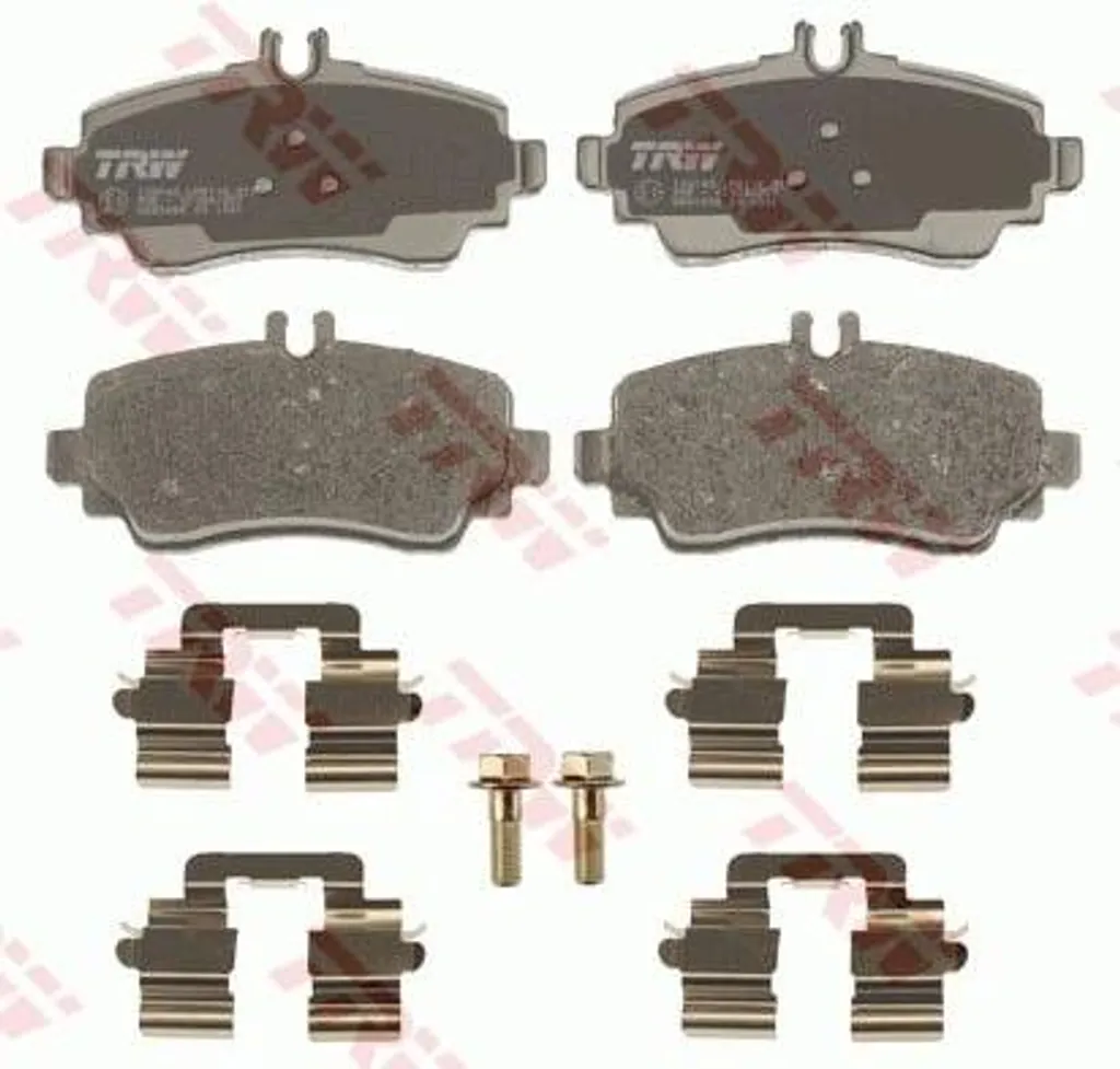 Plaquettes de frein TRW GDB1292 idéales pour Mercedes-Benz Classe A