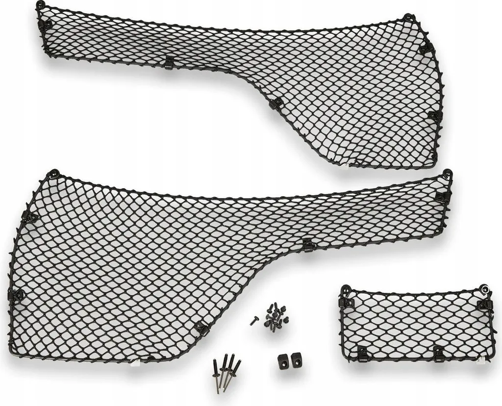 Filets de coffre Volvo XC60 en nylon haute résistance noir