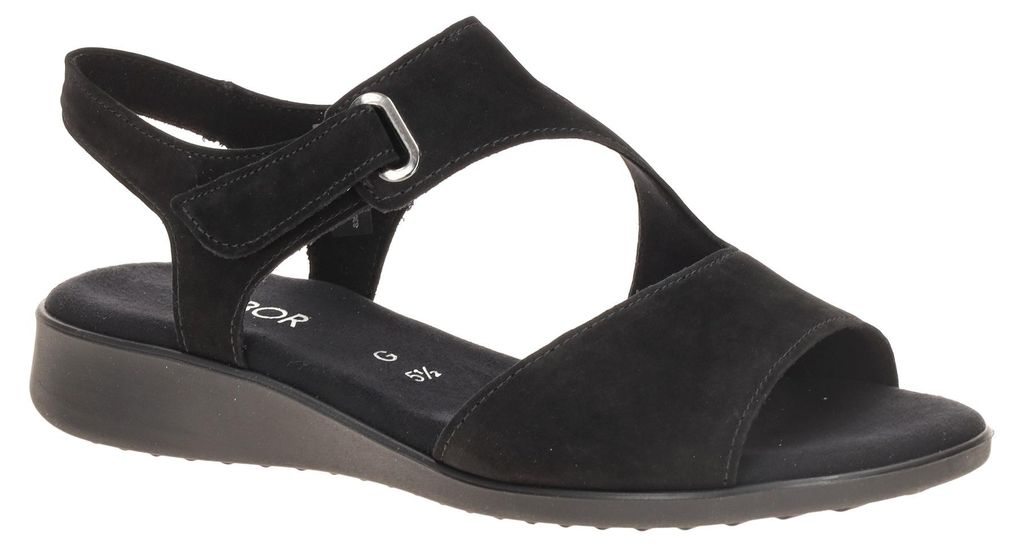Gabor 82.803 Damen Sandalette - Riemchen Sandalen schwarz NEU