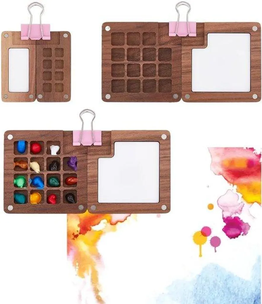 Mini sachet de peinture pour bois et murs - Kit de retouche intérieur