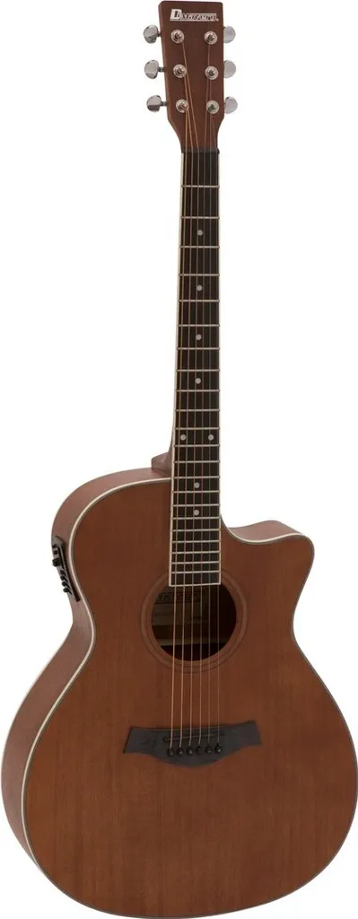 Guitare acoustique Folk Sapele DIMAVERY AW-410 pour musiciens passionnés