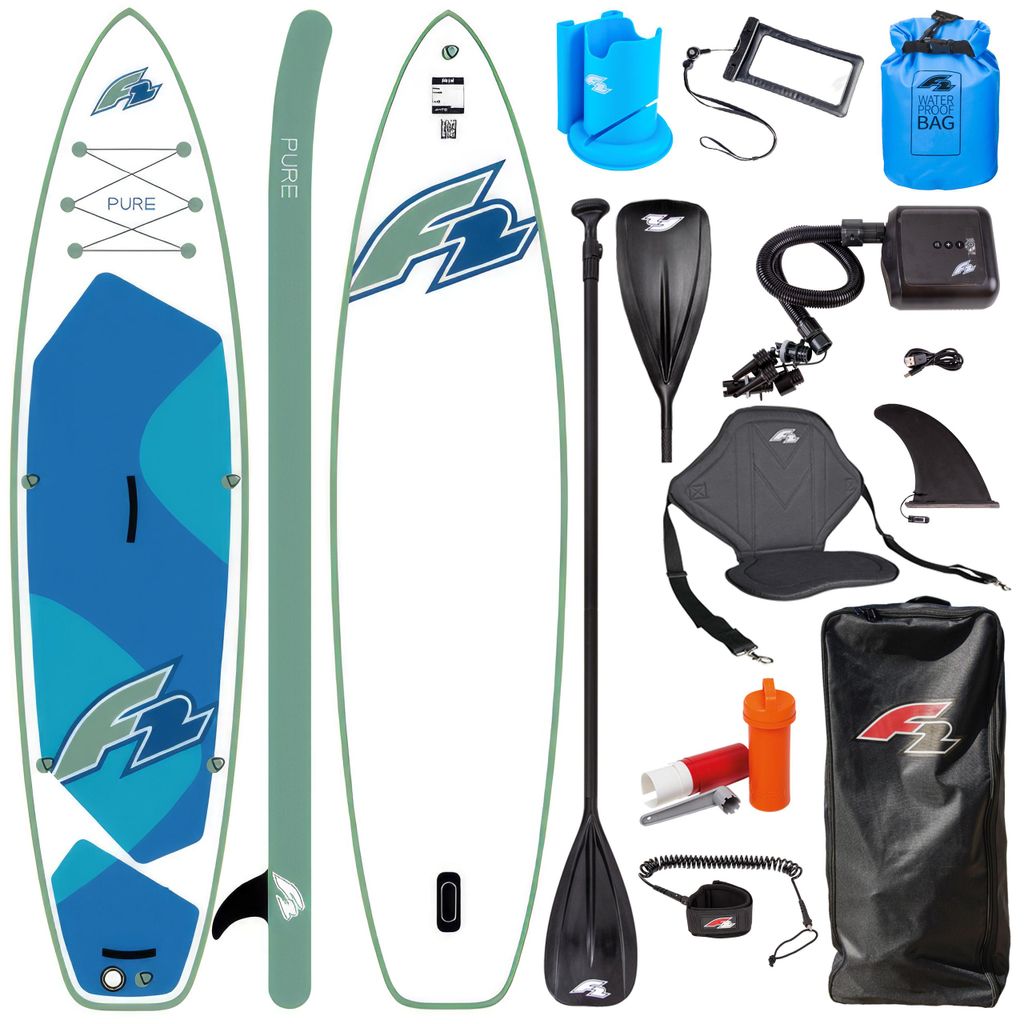 F2 Pure 11'5 Multiset SUP Board Set – aufblasbar, Produktbild 
