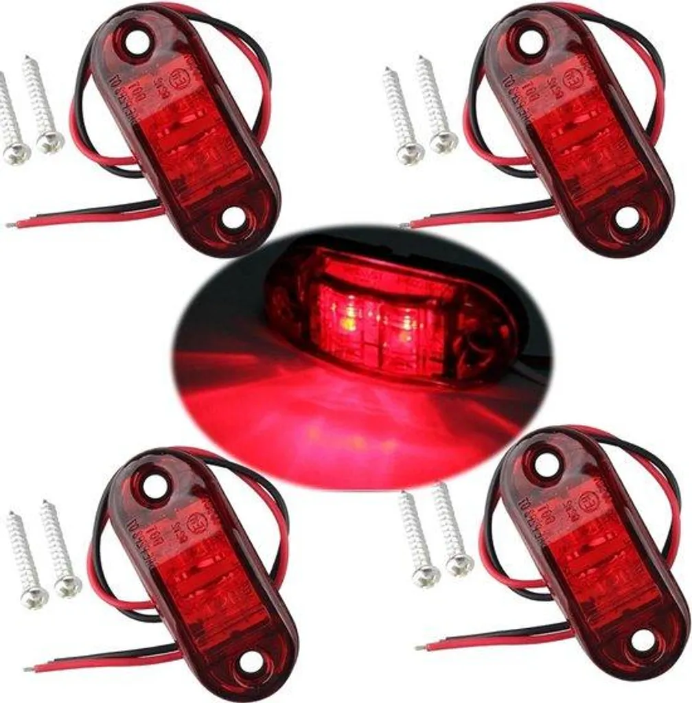 Projecteur LED Rouge 12V 24V IP65 : Solution contre l'Invisibilité