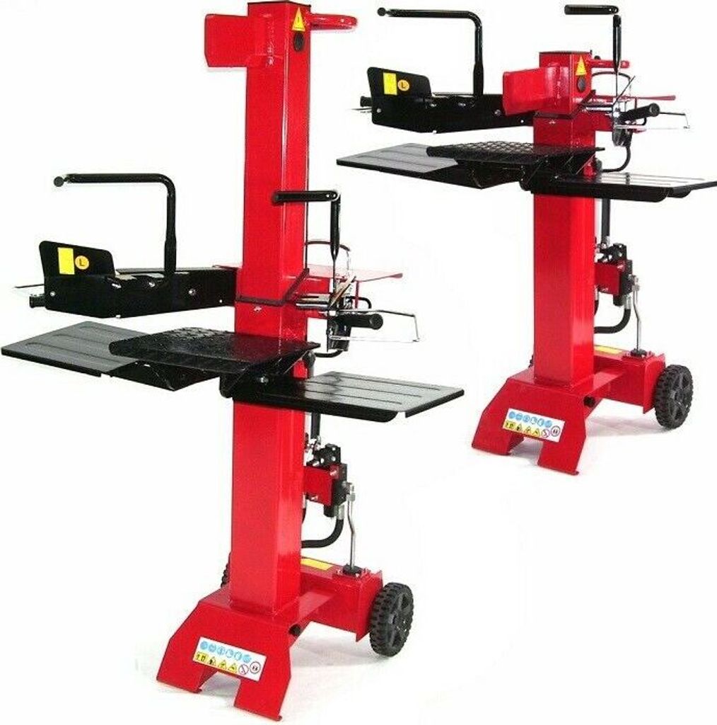 hydraulischer Holzspalter 8 t Brennholzspalter Kaminholzspalter Spalter 56498