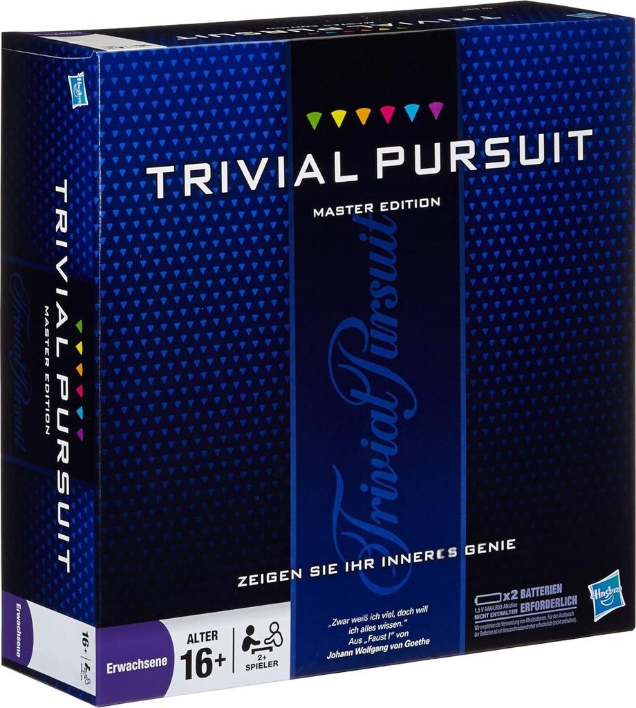 Trivial Pursuit Master Edition - Rara edizione tedesca ( DE Immagine del prodotto 