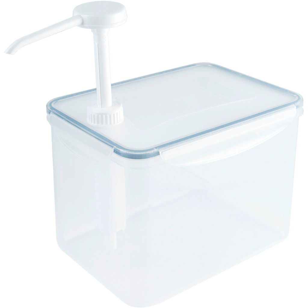 CONTACTO Dispenser, Inhalt: 3,90 Liter, Höhe: 270 mm, Länge: 210 mm