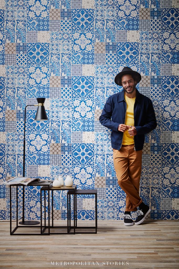 Livingwalls Fliesentapete Metropolitan Stories Anke & Daan Produktbild 6