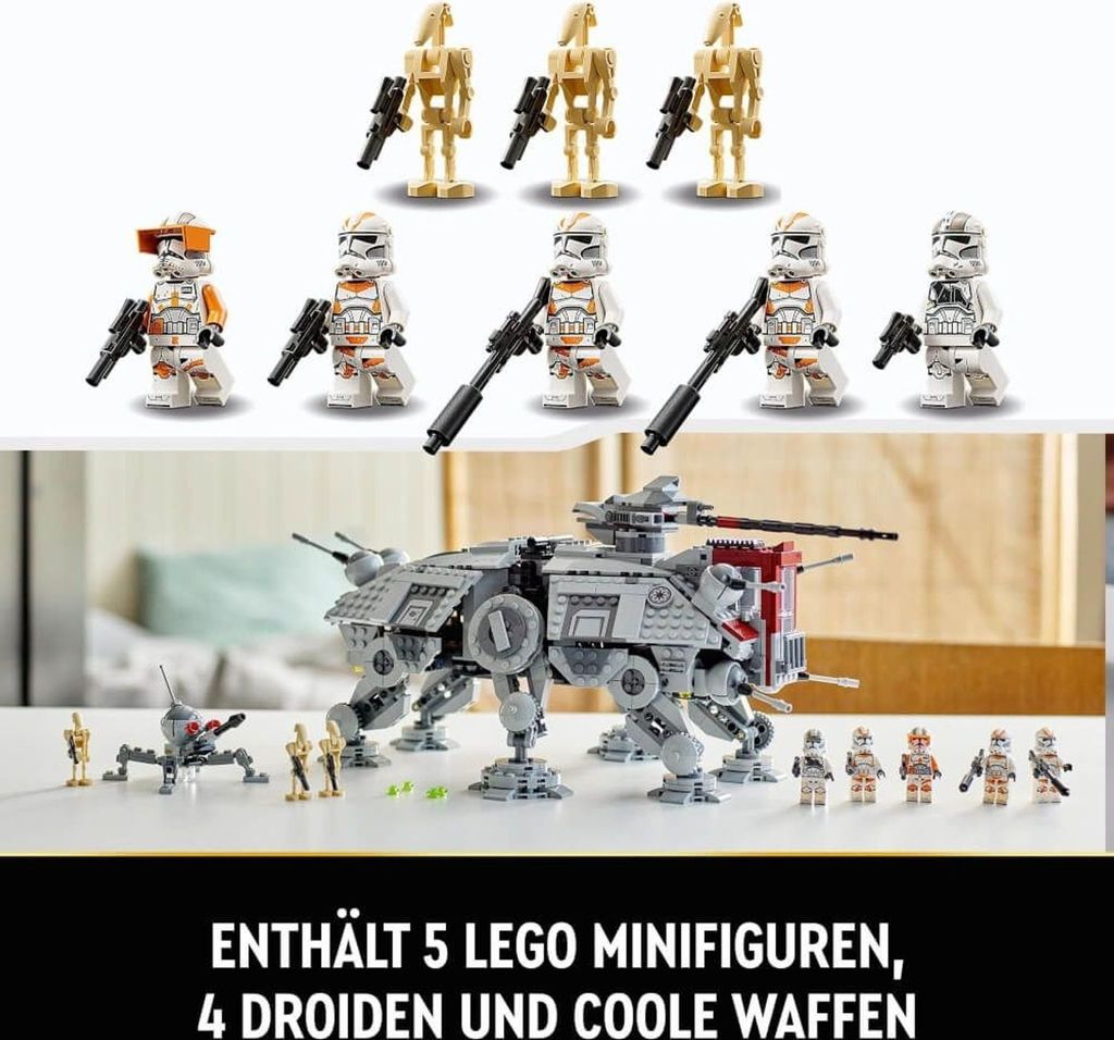 Lego Star Wars 75337 Maszyna Krocząca At-Te Zdjęcie produktu 10